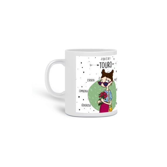 Caneca Ela é de TOURO