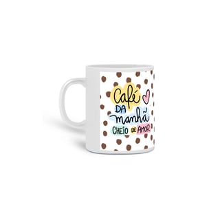 Caneca Café Da Manhã Cheio De Amor