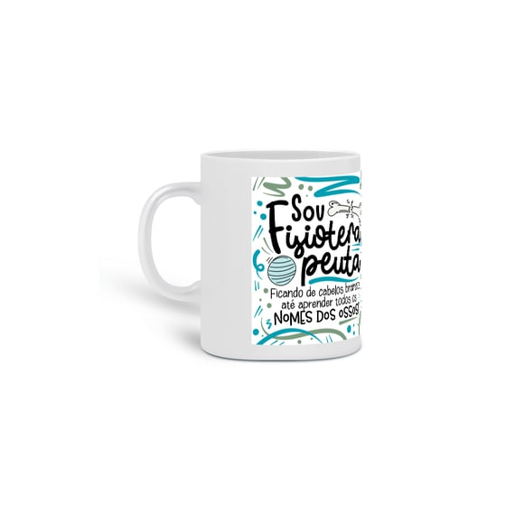 Caneca Sou Fisioterapeuta