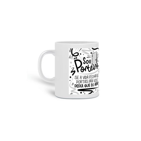 Caneca Sou Porteiro