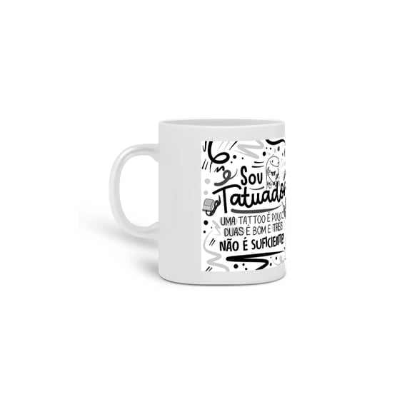 Caneca Sou Tatuador