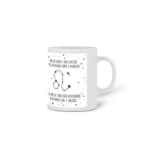 Nome do produto Caneca Ela é de LEÃO