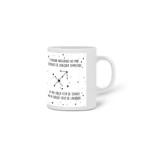 Nome do produto Caneca Ela é de SAGITÁRIO