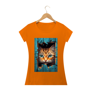 Nome do produto Gato na Parede Azul