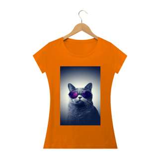 Nome do produto Gato com Óculos Roxo