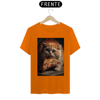 Nome do produto Camiseta Gato Comendo Pizza