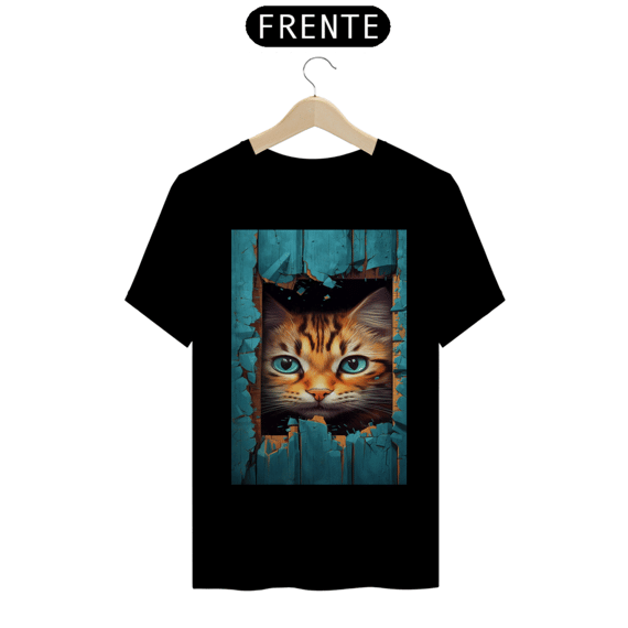 Camiseta na Cerca Azul