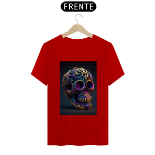 Nome do produto Camiseta Masculina Caveira Neon