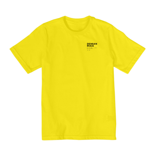 Nome do produto Camiseta Infantil (10 a 14) Demian Maia logo 2 preto