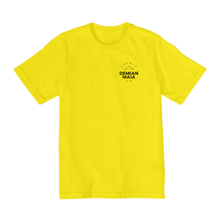 Nome do produto Camiseta Infantil (2 a 8) Demian Maia logo 3 preto
