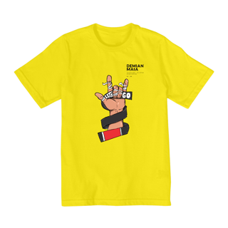 Nome do produto Camiseta Infantil (2 a 8) Demian Maia Let's Go