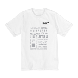 Nome do produto Camiseta Infantil (10 a 14) Demian Maia Golpes