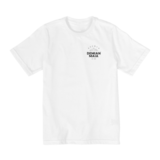 Nome do produto Camiseta Infantil (2 a 8) Demian Maia logo 3 preto