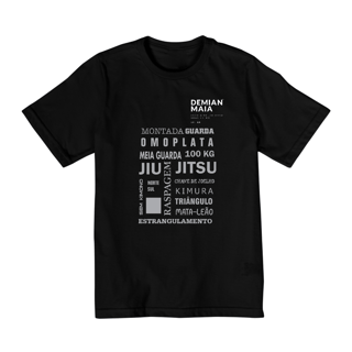 Nome do produto Camiseta Infantil (2 a 8) Demian Maia Golpes