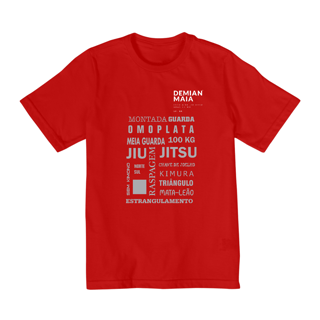 Nome do produto Camiseta Infantil (2 a 8) Demian Maia Golpes