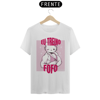 Nome do produto Camisa Eu Treino Fofo Hello Kitty