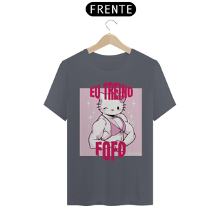 Nome do produto Camisa Eu Treino Fofo Hello Kitty