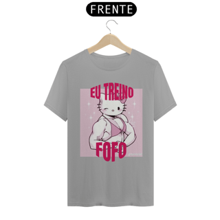 Nome do produto Camisa Eu Treino Fofo Hello Kitty
