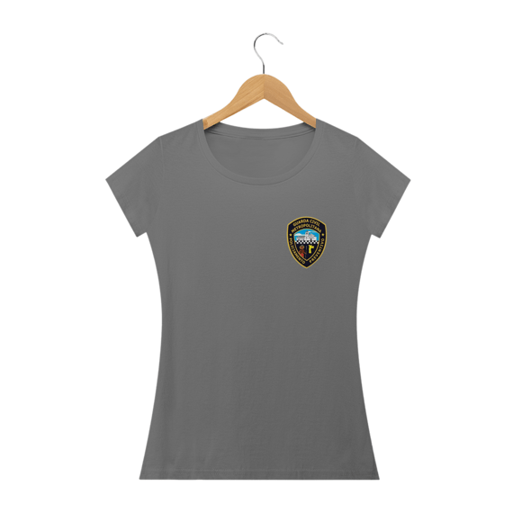 Camiseta feminina GCM SP