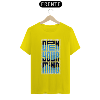 Nome do produtoCamiseta Q Open Your Mind