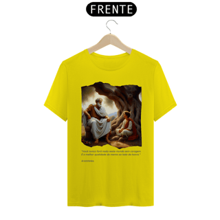 Nome do produtoCamiseta Aristóteles e Alexandre o Grande