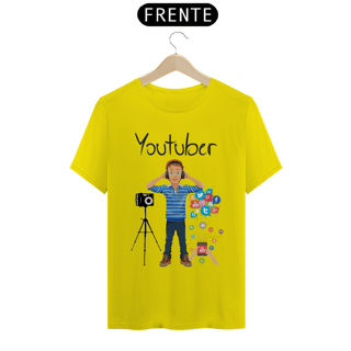 Nome do produtoCamiseta Masc Profissões Youtuber