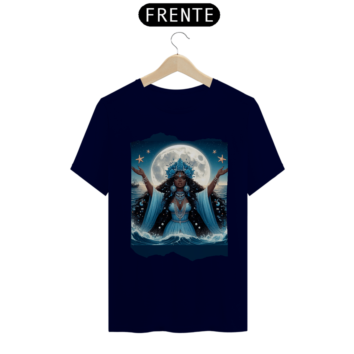 Nome do produto: Camiseta Yemanjá