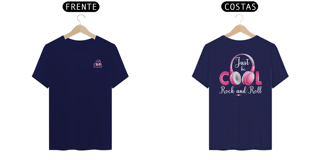 Nome do produtoCamiseta Coleção F&B Musical Life Cool Rockn Roll
