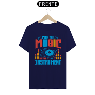 Nome do produtoCamiseta Coleção Musical Play the Music