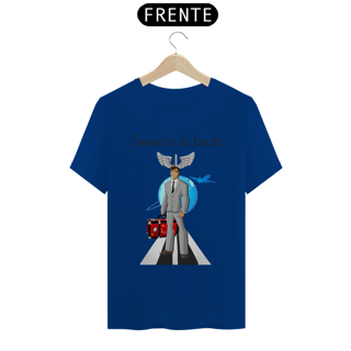 Nome do produtoCamiseta Masc Profissões Comissário de Bordo