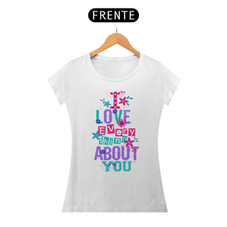 Nome do produtoBaby Long I love every thing about you