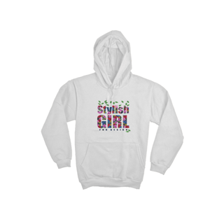 Moletom Canguru Feminino Stylish Girl 