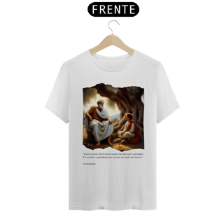 Nome do produtoCamiseta Aristóteles e Alexandre o Grande