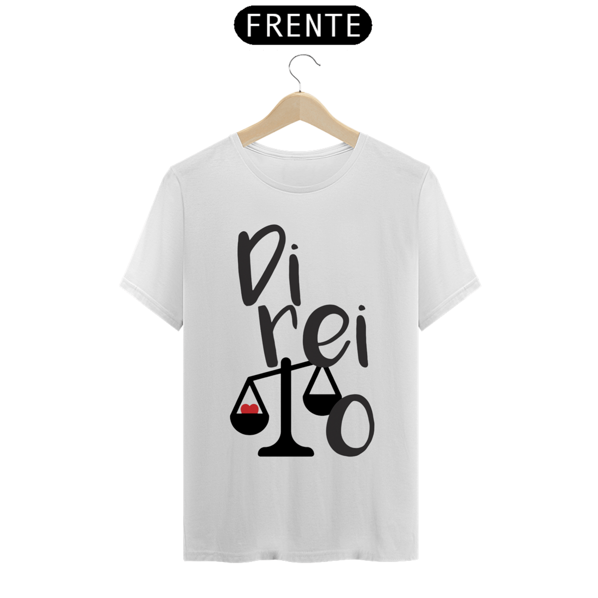 Nome do produto: Camiseta Profissões Direito