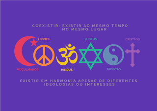 Pôster Paisagem Coexistir