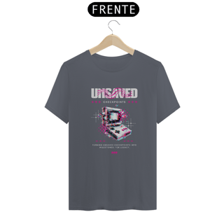 Nome do produtoCamiseta Game Retrô - Unsaved