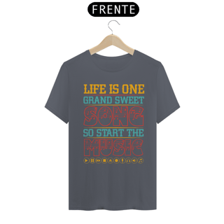 Nome do produtoCamiseta Coleção Musical Start the Music 2