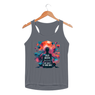 Nome do produtoRegata Fem Dryfit UV Coleção Yoga 18