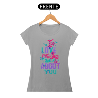 Nome do produtoBaby Long I love every thing about you