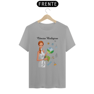Nome do produtoCamiseta Fem Profissões Ciências Biológicas