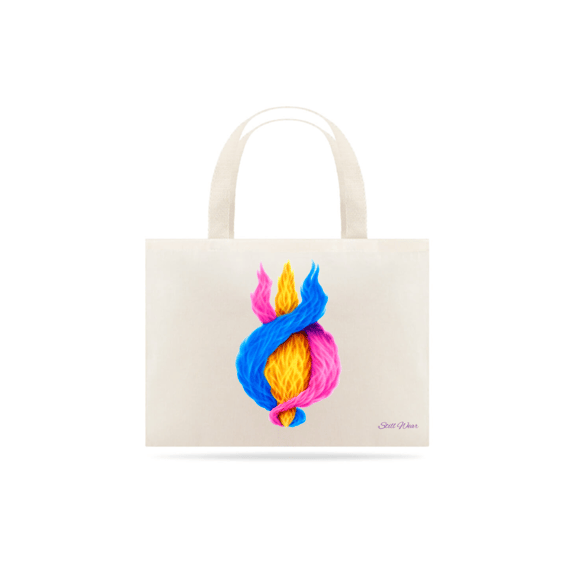 Ecobag Chama Coleção Holística Chama Trina