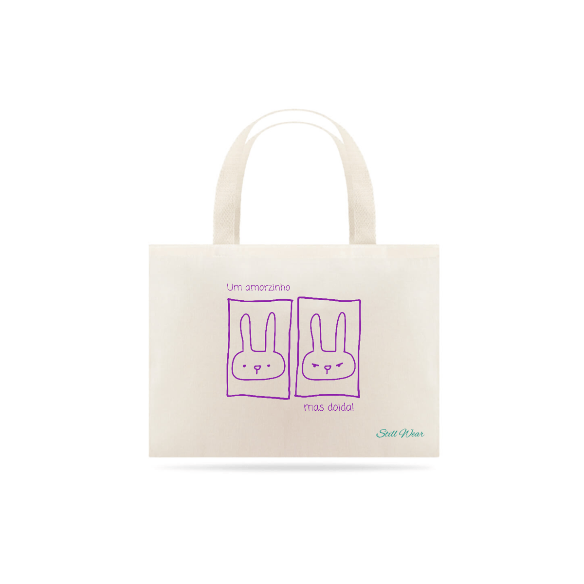Nome do produto: Ecobag Um amorzinho mas doida