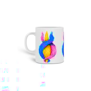 Caneca Chama Trina