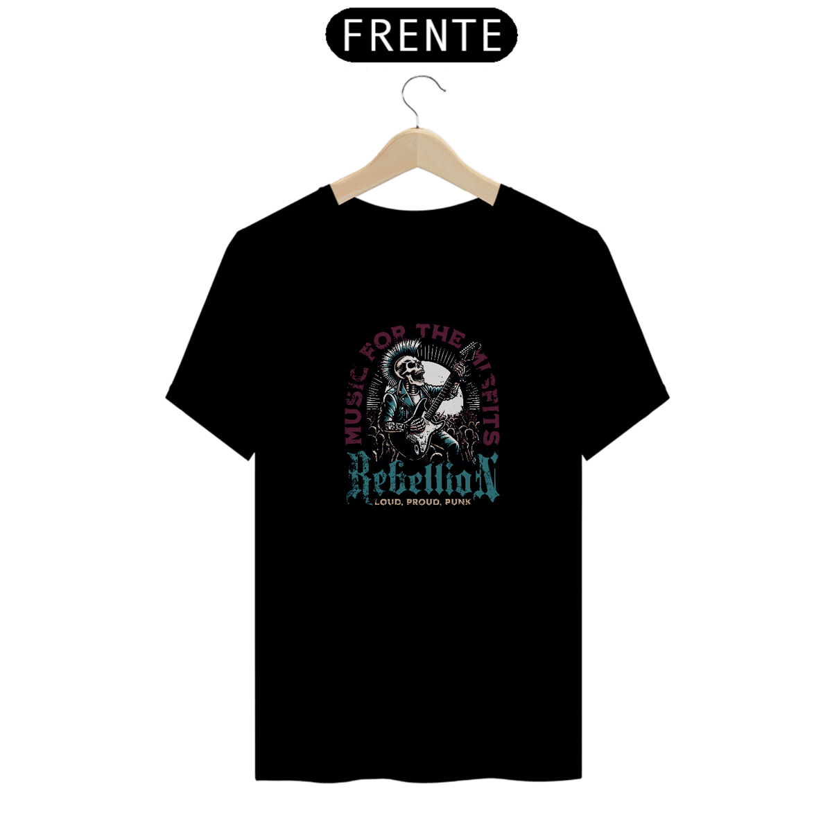 Nome do produto: Camiseta Rebellion