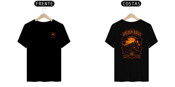 Camiseta F&B - Golden Rails