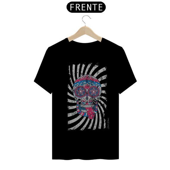 Camiseta Caveira Mexicana 