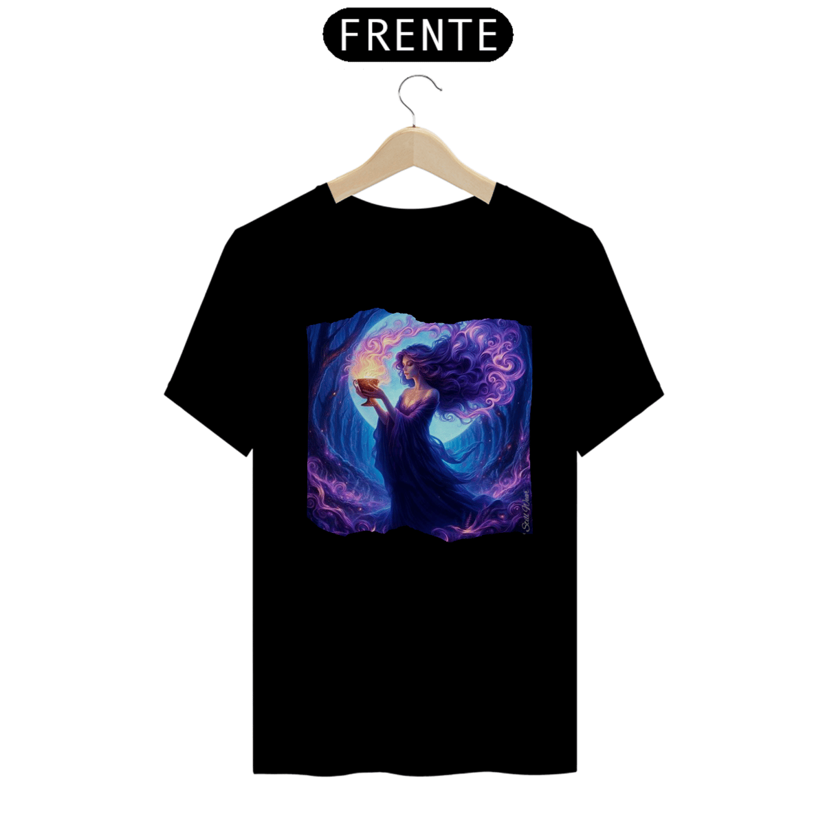 Nome do produto: Camiseta Sacerdotisa Violeta