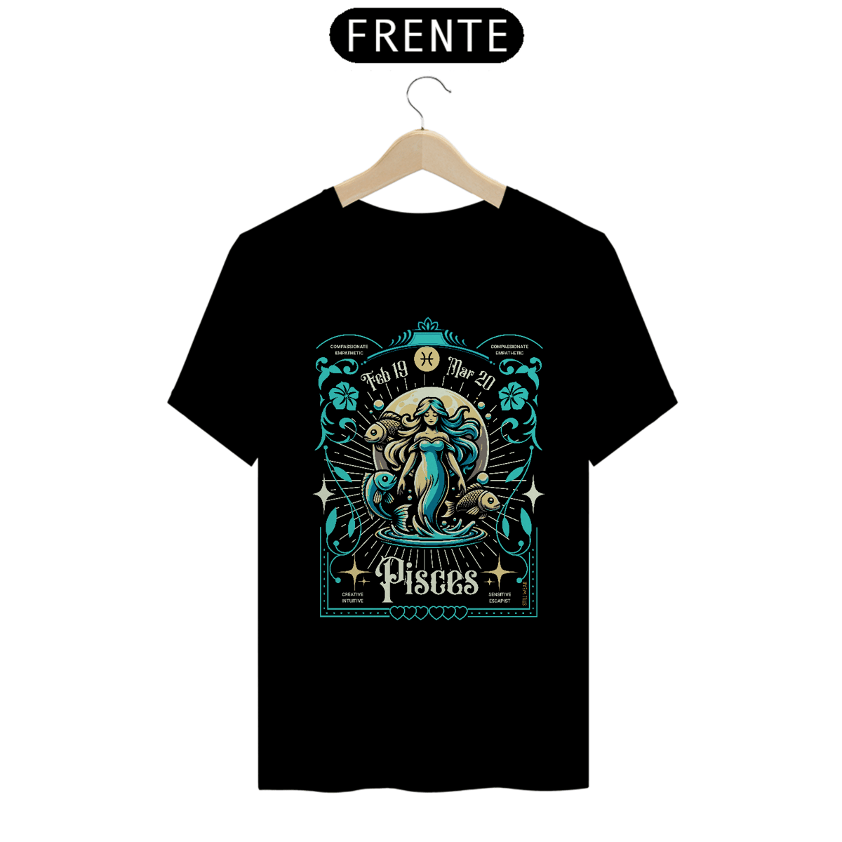 Nome do produto: Camiseta Peixes 2