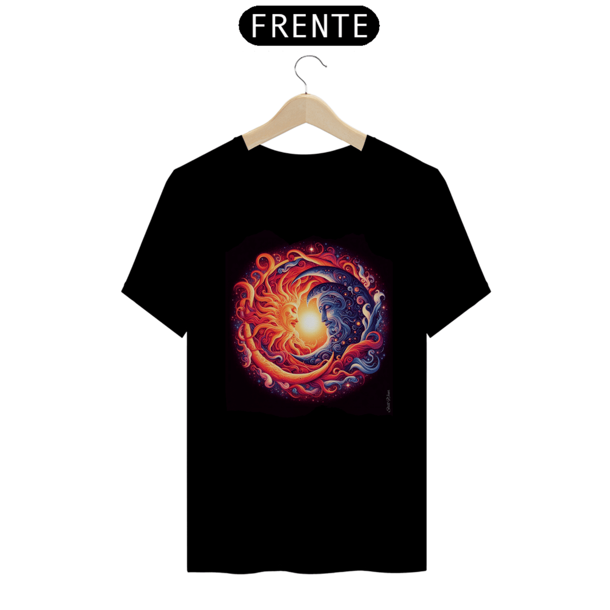 Nome do produto: Camiseta Sol e Lua 3