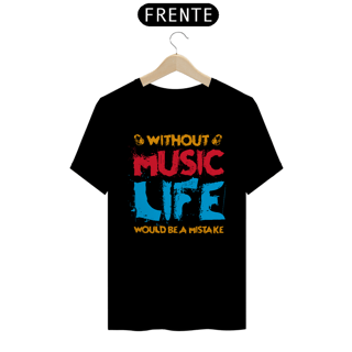 Nome do produtoCamiseta Coleção Musical Music Life